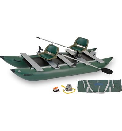 釣り, ゴムボート FoldCat™ 375fc ポンツーンボート (1579) 釣りボート ・ FoldCat™ フィッシングボート